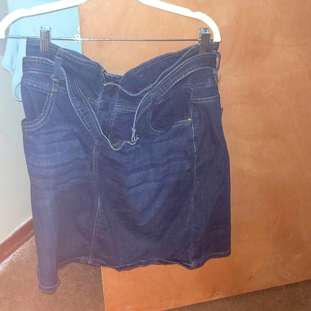 Dark Blue Jean skirt